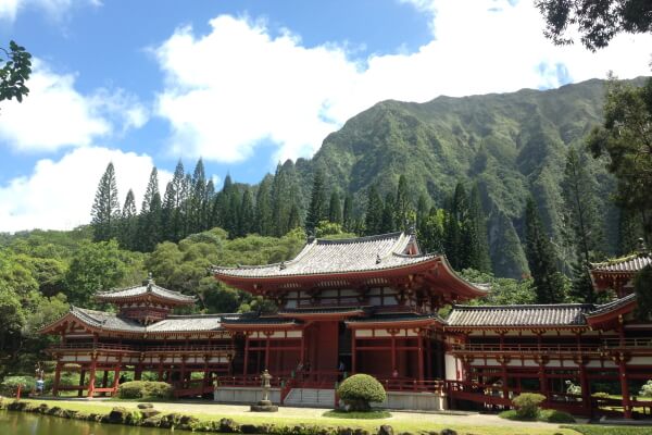 ハワイの中の日本の写真・画像